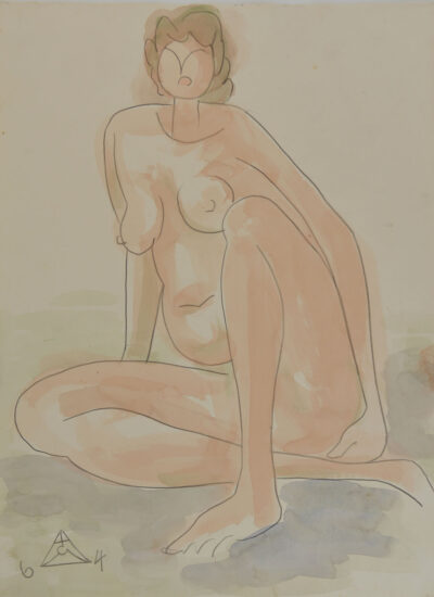 裸婦（3） 木内克